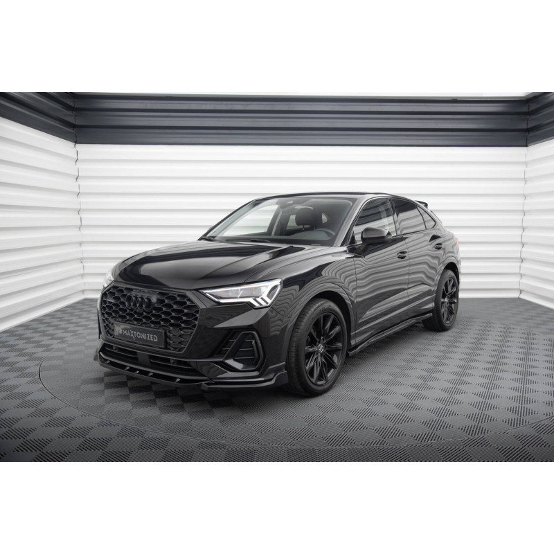 SPLITTER ANTERIORE V.2 Audi Q3 Sportback F3 (Cod. M-AU-Q3-2-SB-FD2G) SPLITTER ANTERIORE V.2 Audi Q3 Sportback F3 (Cod. M-AU-Q3-2-SB-FD2G)