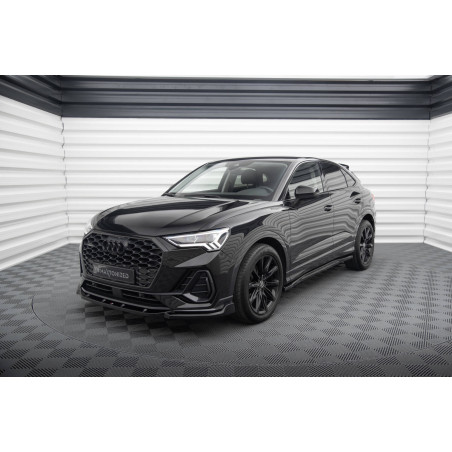 SPLITTER ANTERIORE V.2 Audi Q3 Sportback F3 (Cod. M-AU-Q3-2-SB-FD2G)