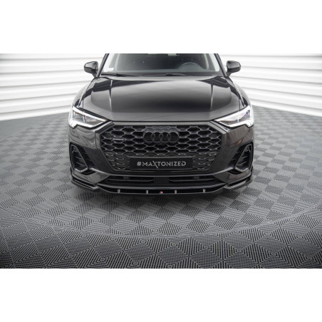 SPLITTER ANTERIORE V.2 Audi Q3 Sportback F3 (Cod. M-AU-Q3-2-SB-FD2G)
