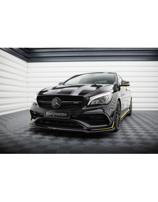 SPLITTER ANTERIORE V.3 Mercedes-AMG CLA 45 Aero C117 Facelift (Cod. M-ME-CLA-117-45-AMG-AERO-FD1G)