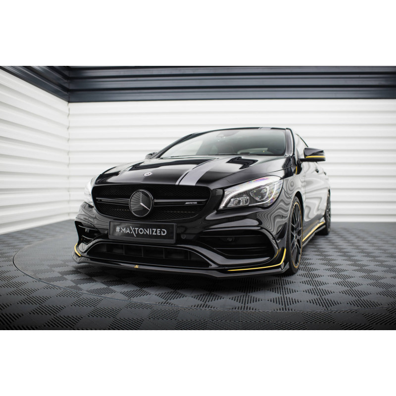 SPLITTER ANTERIORE V.3 Mercedes-AMG CLA 45 Aero C117 Facelift (Cod. M-ME-CLA-117-45-AMG-AERO-FD1G)