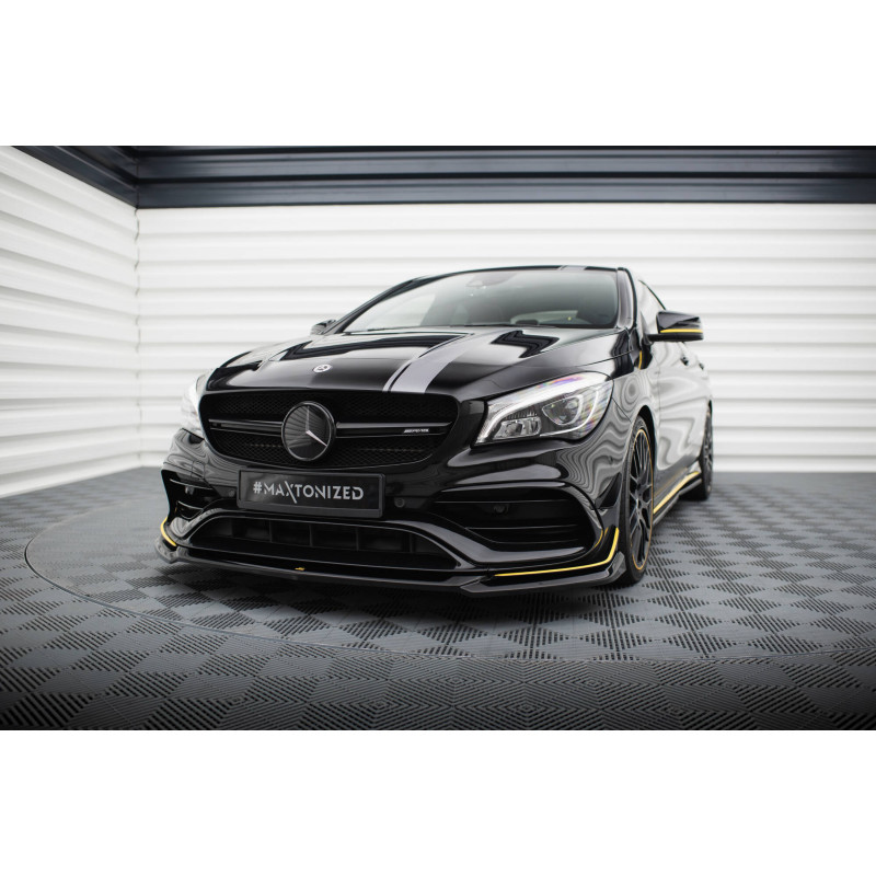 SPLITTER ANTERIORE V.4 Mercedes-AMG CLA 45 Aero C117 Facelift (Cod. M-ME-CLA-117-45-AMG-AERO-FD2G)