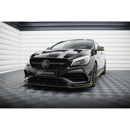SPLITTER ANTERIORE V.4 Mercedes-AMG CLA 45 Aero C117 Facelift (Cod. M-ME-CLA-117-45-AMG-AERO-FD2G)