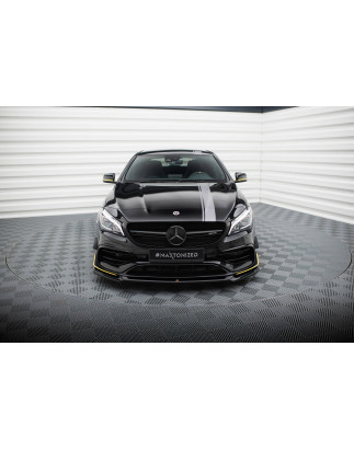 SPLITTER ANTERIORE V.4 Mercedes-AMG CLA 45 Aero C117 Facelift (Cod. M-ME-CLA-117-45-AMG-AERO-FD2G)