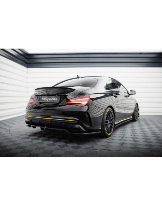 Splitter posteriore (con barre verticali) Mercedes-AMG CLA 45 C117 Facelift (Cod. M-ME-CLA-117-45-AM