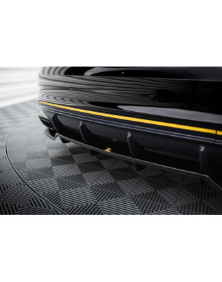 Splitter posteriore (con barre verticali) Mercedes-AMG CLA 45 C117 Facelift (Cod. M-ME-CLA-117-45-AM