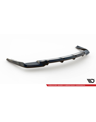 Splitter posteriore (con barre verticali) Mercedes-AMG CLA 45 C117 Facelift (Cod. M-ME-CLA-117-45-AM