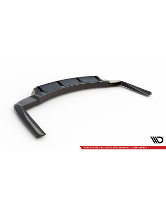 Splitter posteriore (con barre verticali) Mercedes-AMG CLA 45 C117 Facelift (Cod. M-ME-CLA-117-45-AM