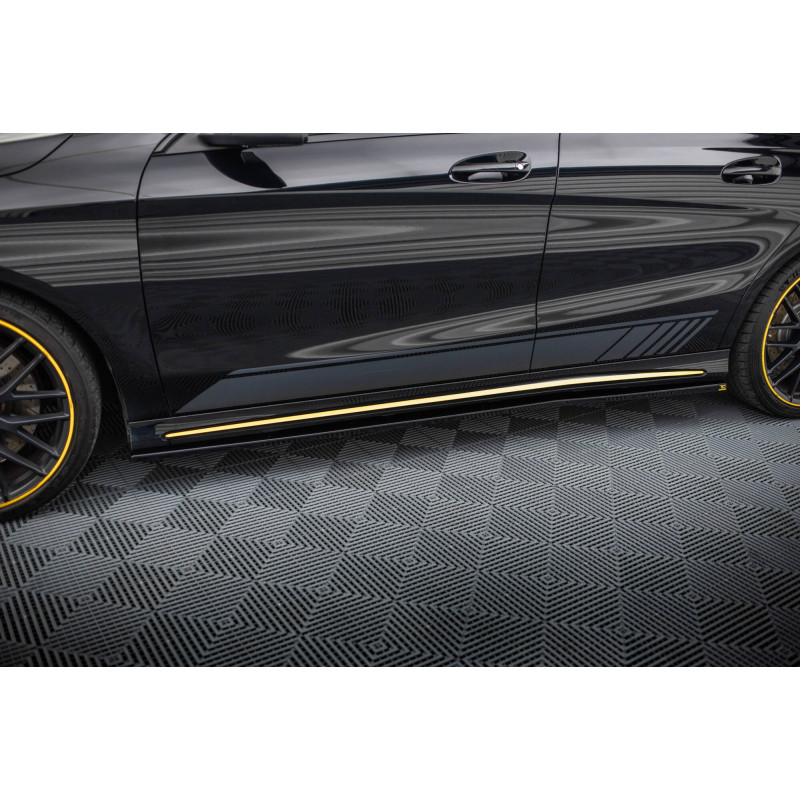 Diffusori minigonne Mercedes-AMG CLA 45 C117 Facelift (Cod. M-ME-CLA-117-45-AMG-AERO-SD1G)