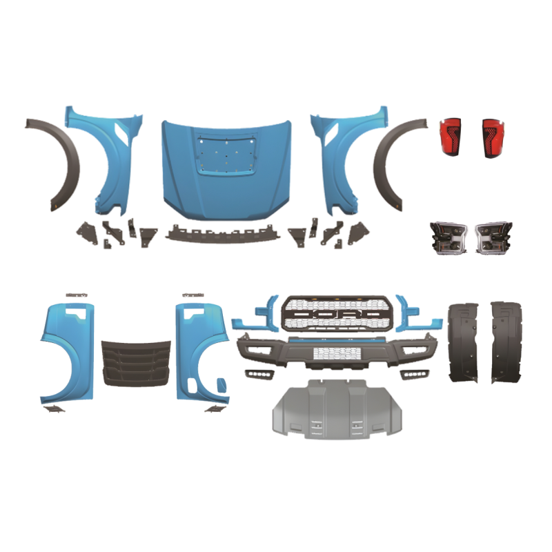 kit estetico Ford Ranger 2012-2021 Look F150 (Cod. E-TCF6326)