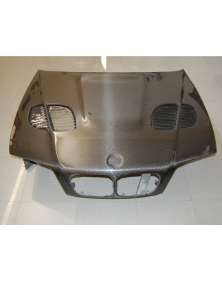 Cofano Carbonio BMW E46 98-01 4P Look M3 GTR (Cod. E-TCB7005)