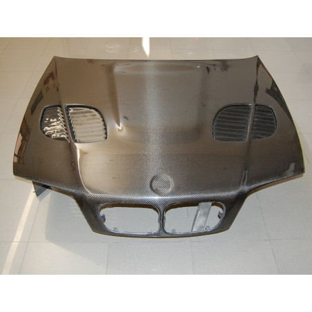 Cofano Carbonio BMW E46 98-01 4P Look M3 GTR (Cod. E-TCB7005)
