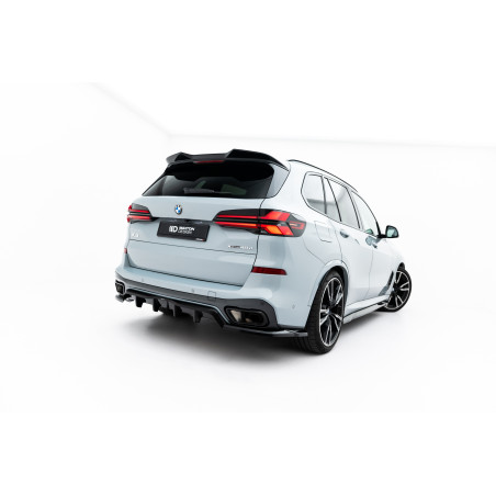 Splitter posteriore (con barre verticali) V.1 BMW X5 M-Pack G05 Facelift (Cod. M-BM-X5-05F-MPACK-RD1