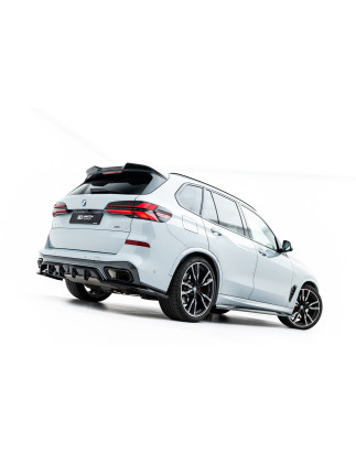 Splitter posteriore (con barre verticali) V.1 BMW X5 M-Pack G05 Facelift (Cod. M-BM-X5-05F-MPACK-RD1