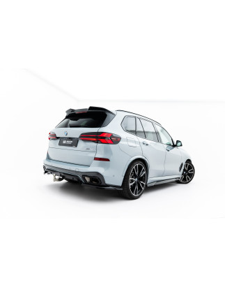 Splitter posteriore (con barre verticali) V.1 BMW X5 M-Pack G05 Facelift (Cod. M-BM-X5-05F-MPACK-RD1