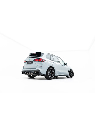 Splitter posteriore (con barre verticali) V.1 BMW X5 M-Pack G05 Facelift (Cod. M-BM-X5-05F-MPACK-RD1