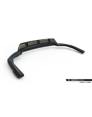 Splitter posteriore (con barre verticali) V.1 BMW X5 M-Pack G05 Facelift (Cod. M-BM-X5-05F-MPACK-RD1
