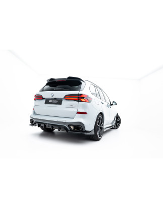 Splitter posteriore (con barre verticali) V.2 BMW X5 M-Pack G05 Facelift (Cod. M-BM-X5-05F-MPACK-RD2