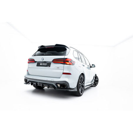 Splitter posteriore (con barre verticali) V.2 BMW X5 M-Pack G05 Facelift (Cod. M-BM-X5-05F-MPACK-RD2