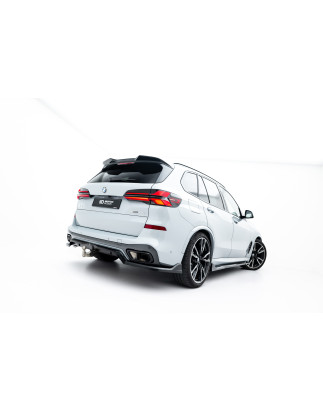 Splitter posteriore (con barre verticali) V.2 BMW X5 M-Pack G05 Facelift (Cod. M-BM-X5-05F-MPACK-RD2