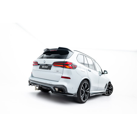 Splitter posteriore (con barre verticali) V.2 BMW X5 M-Pack G05 Facelift (Cod. M-BM-X5-05F-MPACK-RD2