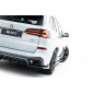 Splitter posteriore (con barre verticali) V.2 BMW X5 M-Pack G05 Facelift (Cod. M-BM-X5-05F-MPACK-RD2