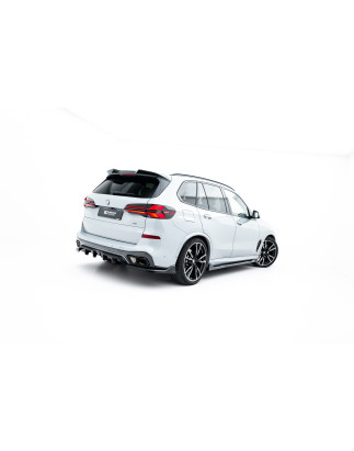 Splitter posteriore (con barre verticali) V.2 BMW X5 M-Pack G05 Facelift (Cod. M-BM-X5-05F-MPACK-RD2