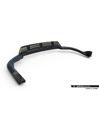 Splitter posteriore (con barre verticali) V.2 BMW X5 M-Pack G05 Facelift (Cod. M-BM-X5-05F-MPACK-RD2