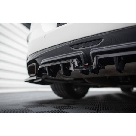 Splitter posteriore (con barre verticali) BMW Z4 M40i G29 (Cod. M-BM-Z4-29F-M-RD1G+RD2G)