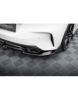 Splitter posteriore (con barre verticali) BMW Z4 M40i G29 (Cod. M-BM-Z4-29F-M-RD1G+RD2G)