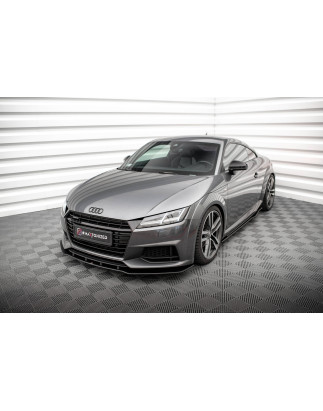 SPLITTER ANTERIORE street pro Audi TT S / S-Line 8S (Cod. M-AUTT3SLINECNC-FD1B)