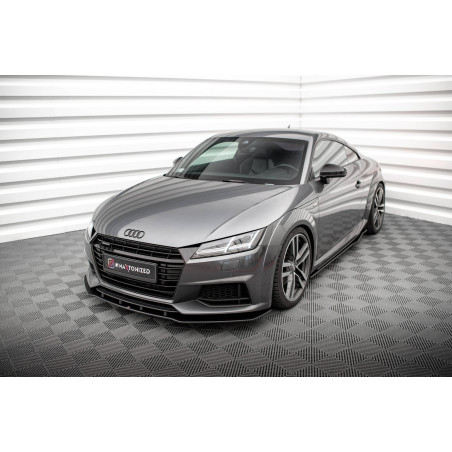 SPLITTER ANTERIORE street pro Audi TT S / S-Line 8S (Cod. M-AUTT3SLINECNC-FD1B)