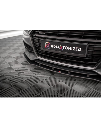 SPLITTER ANTERIORE street pro Audi TT S / S-Line 8S (Cod. M-AUTT3SLINECNC-FD1B)