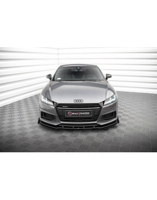 SPLITTER ANTERIORE street pro + Flaps Audi TT S / S-Line 8S (Cod. M-AUTT3SLINECNC-FD1B+FSF1G)