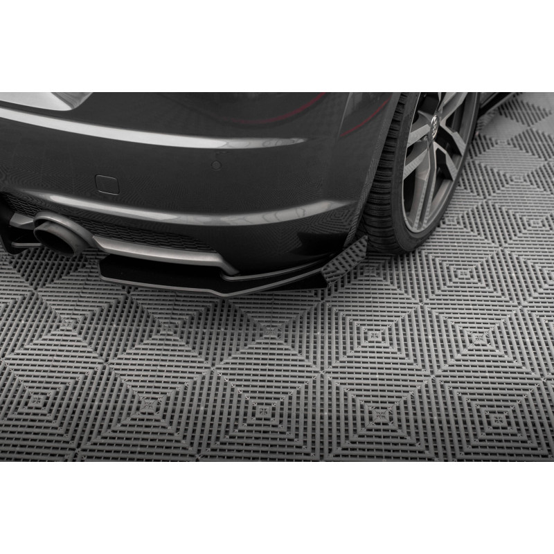 Splitters posteriori laterali Street Pro + FlapsAudi TT S-Line 8S (Cod. M-AUTT3SLINECNC-RSD1B+RSF1G)