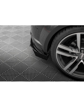 Splitters posteriori laterali Street Pro + FlapsAudi TT S-Line 8S (Cod. M-AUTT3SLINECNC-RSD1B+RSF1G)