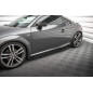 Diffusori minigonne street pro Audi TT S / S-Line 8S (Cod. M-AUTT3SLINECNC-SD1B)
