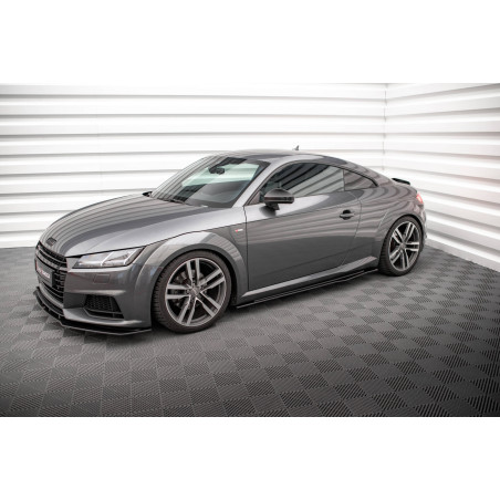 Diffusori minigonne street pro Audi TT S / S-Line 8S (Cod. M-AUTT3SLINECNC-SD1B)