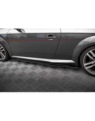 Diffusori minigonne street pro Audi TT S / S-Line 8S (Cod. M-AUTT3SLINECNC-SD1B)