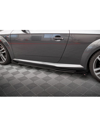 Diffusori minigonne street pro + Flaps Audi TT S / S-Line 8S (Cod. M-AUTT3SLINECNC-SD1B+SF1G)