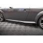 Diffusori minigonne street pro + Flaps Audi TT S / S-Line 8S (Cod. M-AUTT3SLINECNC-SD1B+SF1G)
