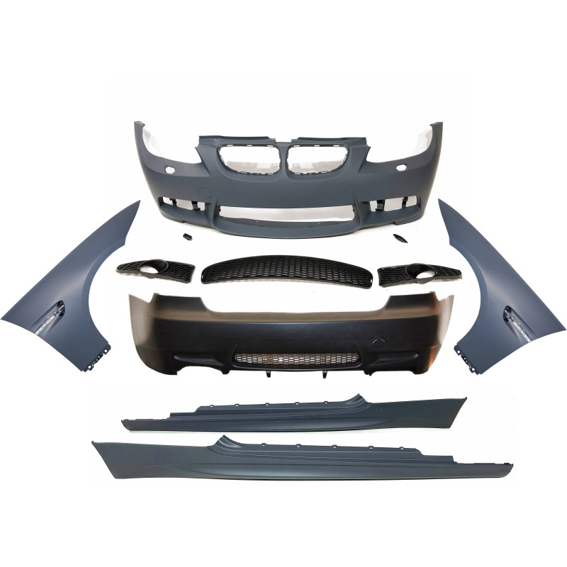 Kit Estetico BMW E92 / E93 06-09 Look M3 Parafanghi (Cod. E-TCB6139715261521639)