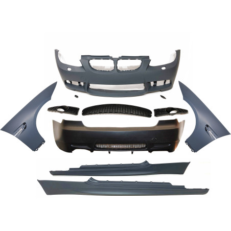Kit Estetico BMW E92 / E93 06-09 Look M3 Parafanghi (Cod. E-TCB6139715261521639)