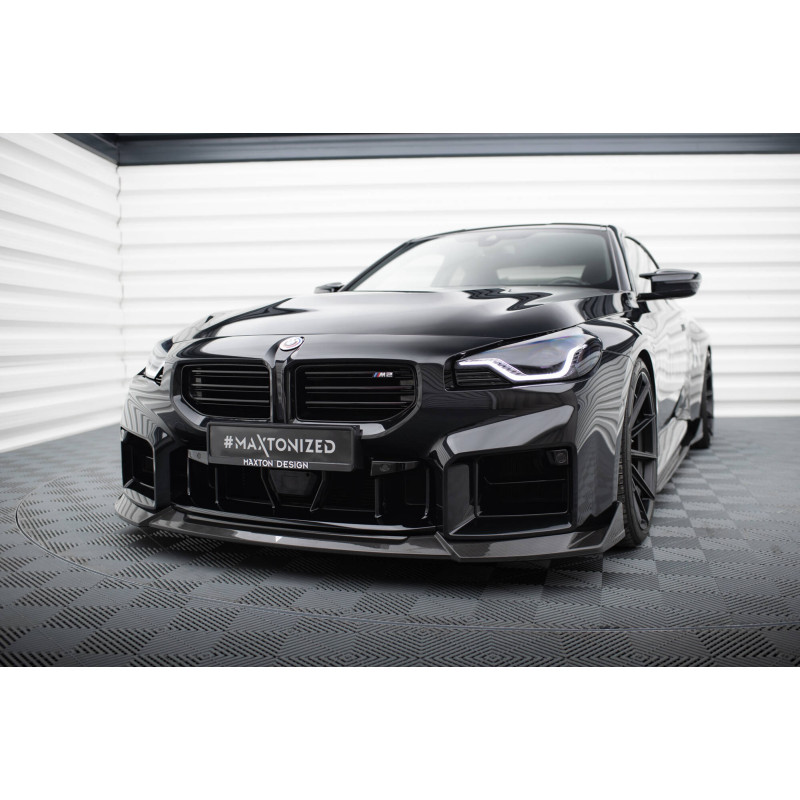 Splitter anteriore in carbonio V.1 BMW M2 G87 (Cod. M-CF-BM-M2-G87-FD1-245-P) Splitter anteriore in carbonio V.1 BMW M2 G87 (Cod. M-CF-BM-M2-G87-FD1-245-P)