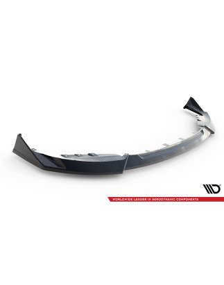 Splitter anteriore in carbonio  V.1 BMW M2 G87 (Cod. M-CF-BM-M2-G87-FD1-245-P)