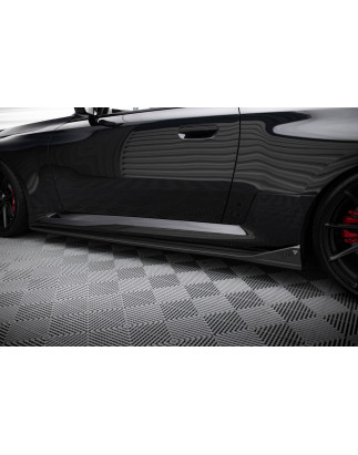 Minigonne in carbonio  BMW M2 G87 (Cod. M-CF-BM-M2-G87-SD1-245-P)
