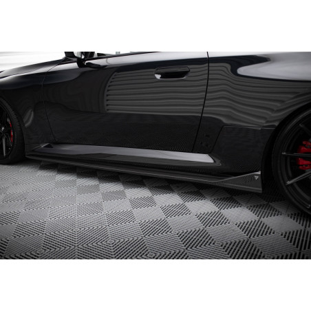 Minigonne in carbonio  BMW M2 G87 (Cod. M-CF-BM-M2-G87-SD1-245-P)