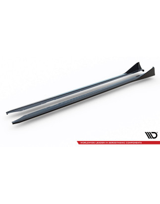Minigonne in carbonio  BMW M2 G87 (Cod. M-CF-BM-M2-G87-SD1-245-P)