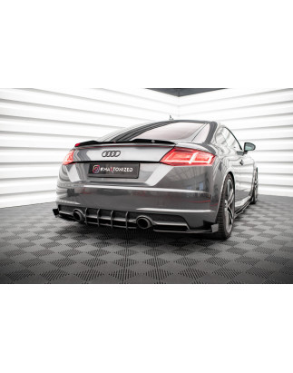 DIFFUSORE POSTERIORE street pro Audi TT S-Line 8S (Cod. M-AUTT3SLINECNC-RS1B)