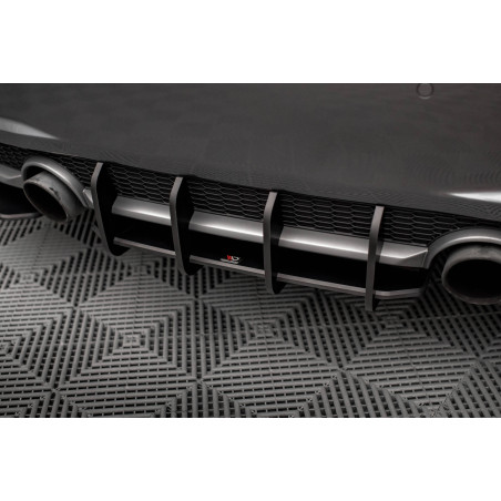 DIFFUSORE POSTERIORE street pro Audi TT S-Line 8S (Cod. M-AUTT3SLINECNC-RS1B)